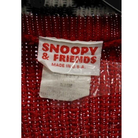 Vintage Snoopy & Friends Peanuts Cardigan Sweater Woodstock - Picture 11 of 11